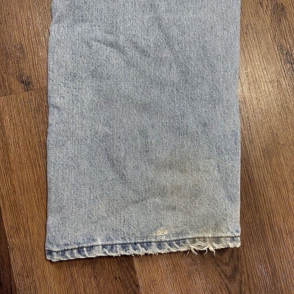 Wrangler Jeans Men Size 38 Blue Hero Original Mid Rise Zip‎ Workwear Denim - Picture 7 of 12